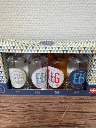 ELG gaveæske & flaske Gin