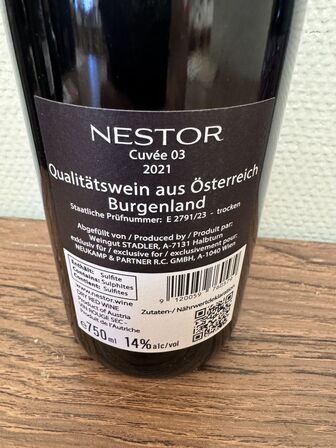 4 fl. Nester vine 