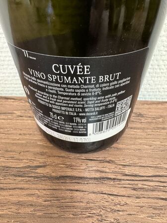 4 fl.  Borgo Imperiale mousserende vine