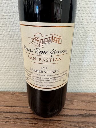 3 fl. Poderi Rosso Giovanni