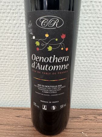 3 fl. Domaine des Crès Ricards Oenothera d'Automne