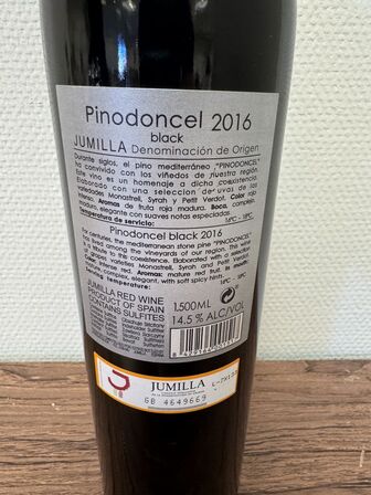 Bodegas Bleda Pino Doncel 5 meses 2016 - MAGNUM 1500 ML