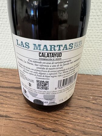 3 fl. San Gregorio 2022 Las Martas 