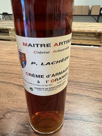 6 fl. Rosevin & 1 fl. Armagnac