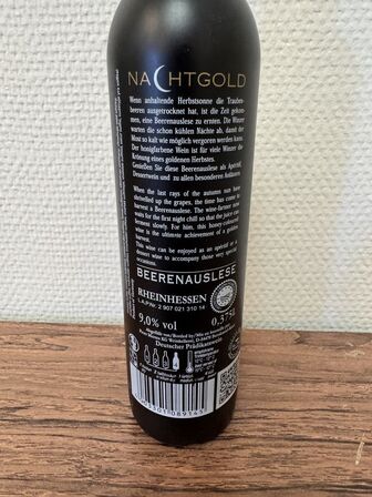 3 fl. Naht-Gold berrenauslese