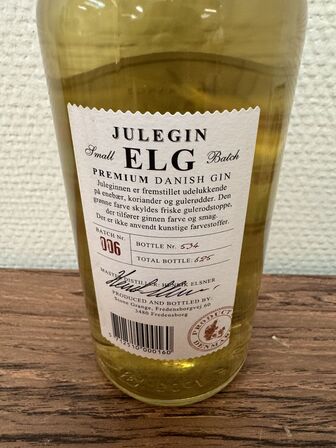 ELG gaveæske & flaske Gin