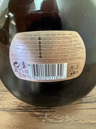 4 fl. Vin / rababercider