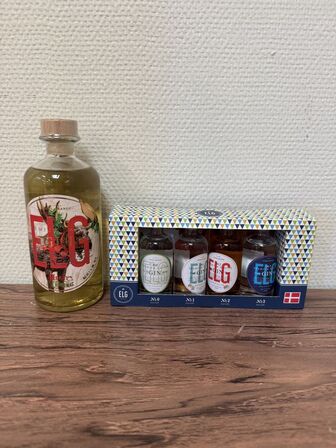 ELG gaveæske & flaske Gin
