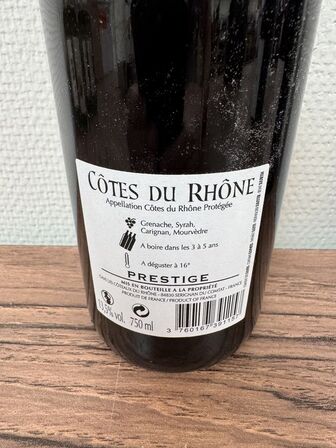 4 fl. Cotes du Rhone Prestige, La Cave Les Côteaux du Rhone