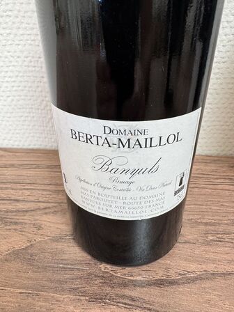 3 fl. Domaine Berta Maillol Berta-Maillol Banyuls Rimage 2011 & 2012