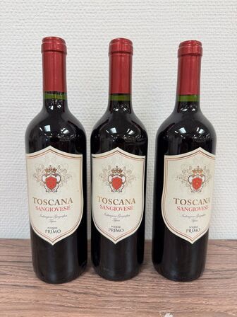 3 fl. Podere Primo toscana sangiovese