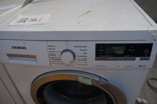 Vaskemaskine & tørretumbler SIEMENS & ZANUZZI