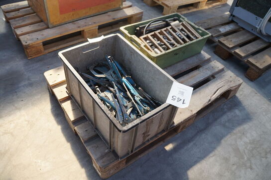 Parti spændtænger, m.v.