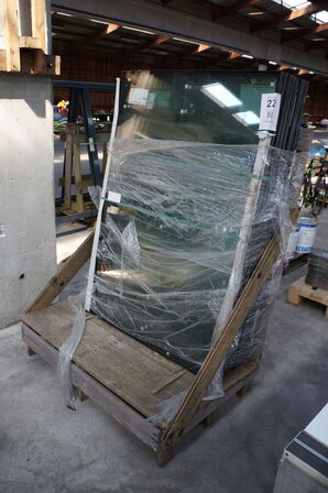 2 stk. vinduer inkl. Glas