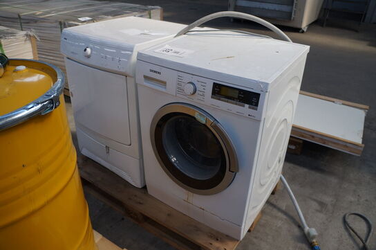 Vaskemaskine & tørretumbler SIEMENS & ZANUZZI