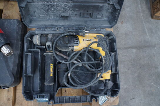Borrehammer & varmepistol DEWALT & MITSUTOMO