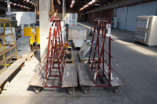 2 stk. glasstativer