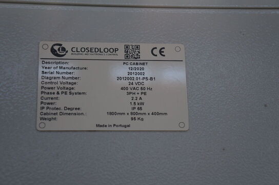 PC kabinet CLOSEDLOOP