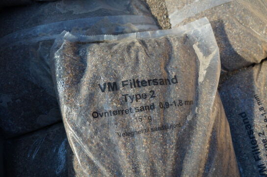 Palle med filtersand