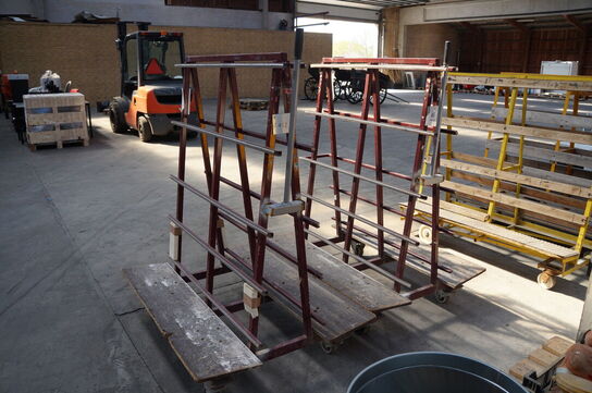 2 stk. glasstativer