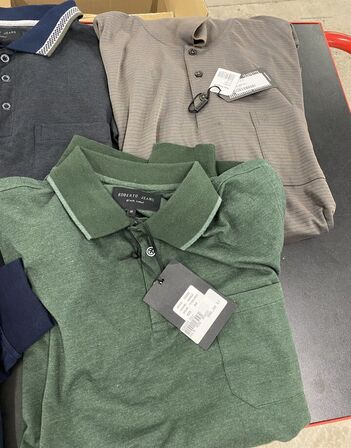 5 stk lange poloer fra ragman og Roberto jeans str medium samlet pris 2000.-