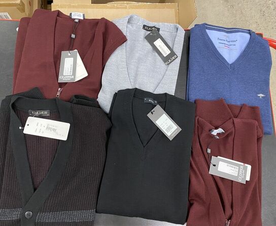 6 stk blandet veste str medium samlet pris 3000.-