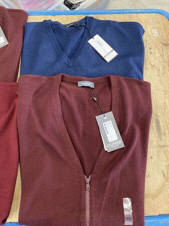 4 stk blandet veste 2x3xlarge og 2x4xlarge samlet pris 2000.-