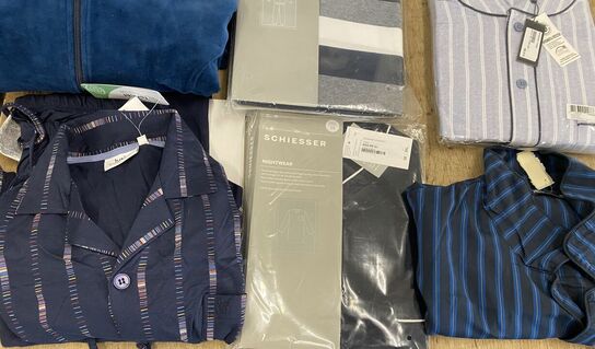 6 stk pyjamas sæt og natskjorter ser 3xlarge blandet mærker samlet pris 3900.-