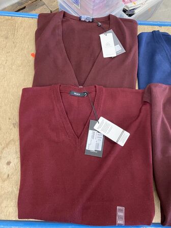 4 stk blandet veste 2x3xlarge og 2x4xlarge samlet pris 2000.-