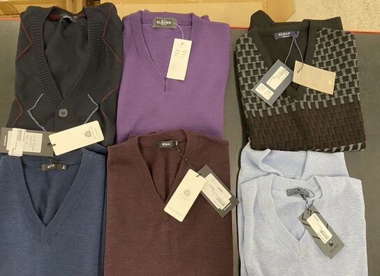 6 stk blandet veste str small samlet pris 2900.-