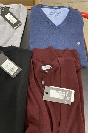 6 stk blandet veste str medium samlet pris 3000.-