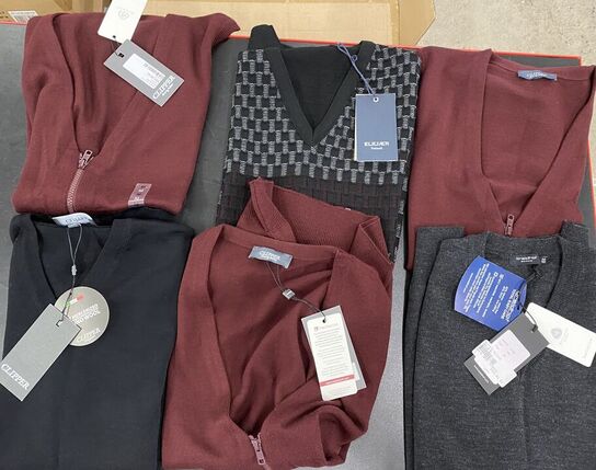 6 stk blandet veste str medium samlet pris 3000.-