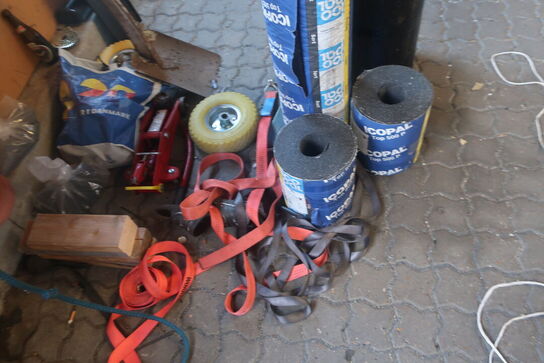 Div. Tagpap ICOPAL, donkraft m.m.