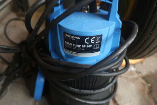 Trillebør samt dykpumpe BILTEMA DP 402