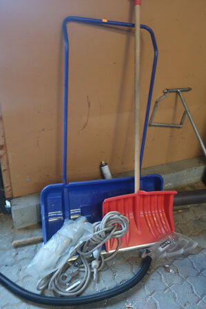 Snesknovle, sækkevogn m.m.