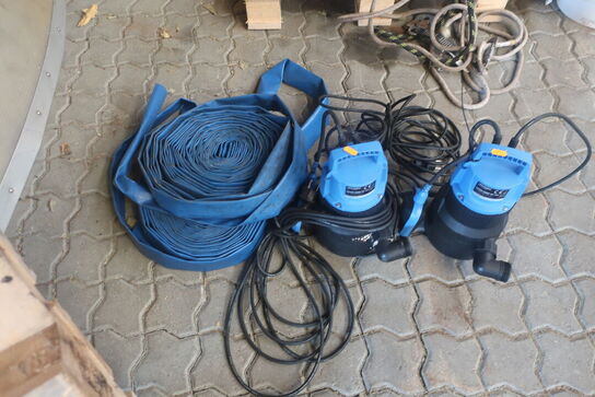 2 stk. dykpumper BILTEMA DP 402