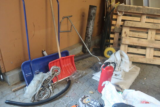 Snesknovle, sækkevogn m.m.