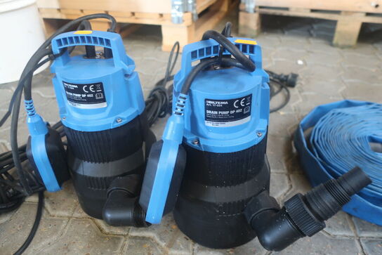 2 stk. dykpumper BILTEMA DP 402