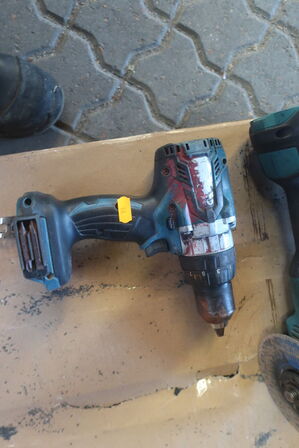 3 stk. akku håndværktøj MAKITA DJR187, DGA506 m.fl.