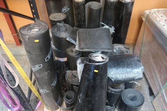 Palle med div. Tagpap