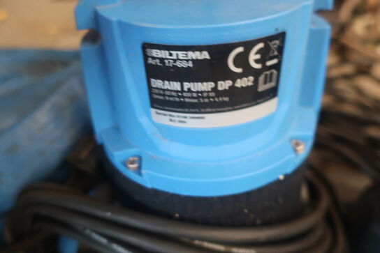2 stk. dykpumper BILTEMA DP 402