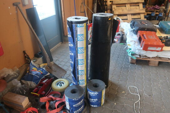 Div. Tagpap ICOPAL, donkraft m.m.