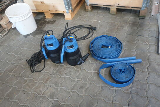 2 stk. dykpumper BILTEMA DP 402