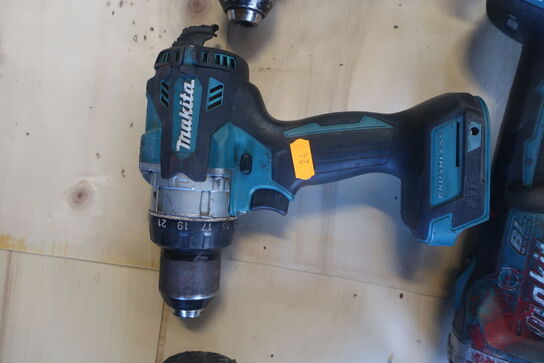 4 stk. akku håndværktøj MAKITA 