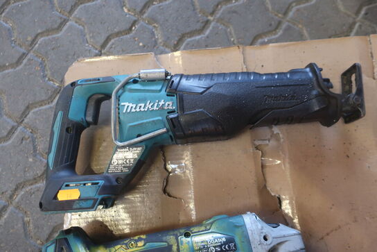 3 stk. akku håndværktøj MAKITA DJR187, DGA506 m.fl.