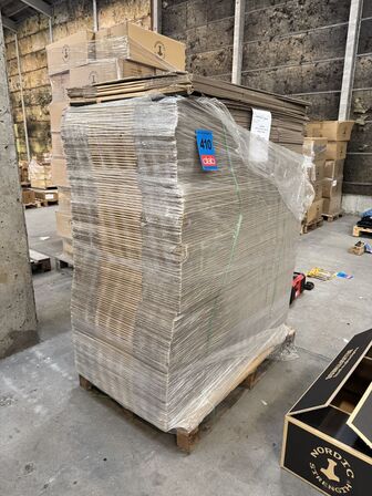 130 stk. Kraftige papkasser