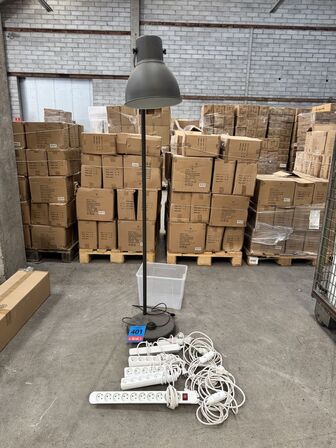 Standerlamper & diverse forlængerledninger