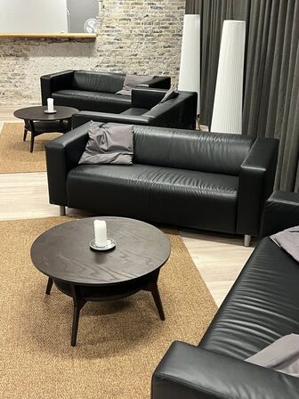 2 stk. Lohals fladvævet tæpper 1,3 x 2 meter