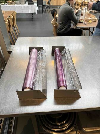 2 stk. Folie / filmdispenser