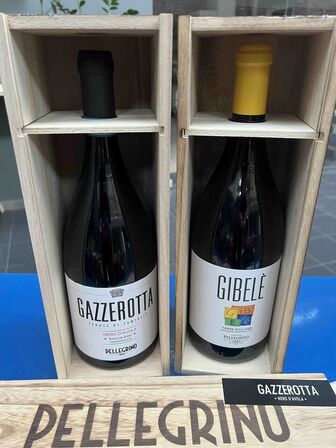 2 stk. Magnum vin i trækasser - Gibele, Gazzerotta